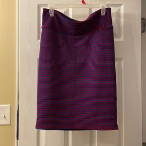 Lularoe Cassie Pencil Skirt- Large